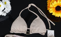 BEACH TITANIUM BIKINI TOP