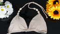 BEADS TITANIUM BIKINI TOP