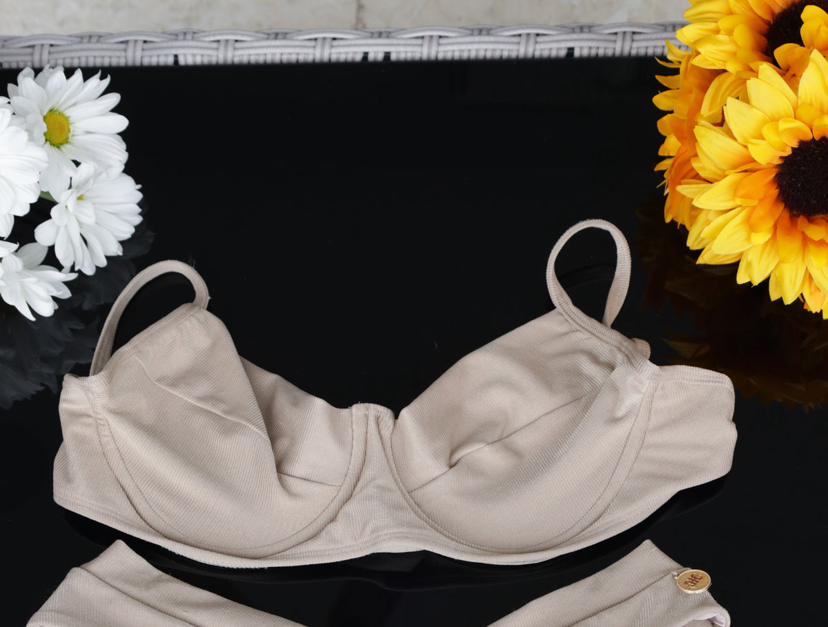 SAVANNA TITANIUM BIKINI TOP